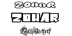 Coloriage Zohar