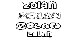 Coloriage Zolan