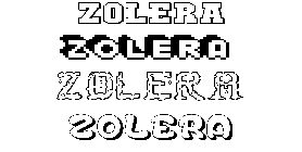 Coloriage Zolera