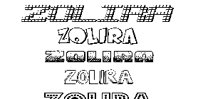 Coloriage Zolira