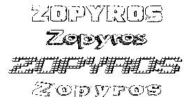 Coloriage Zopyros