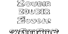 Coloriage Zoubir
