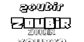 Coloriage Zoubir