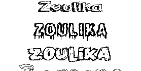 Coloriage Zoulika