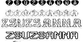 Coloriage Zsuzsanna