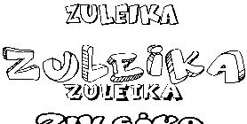 Coloriage Zuleika