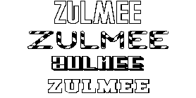 Coloriage Zulmee