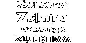 Coloriage Zulmira