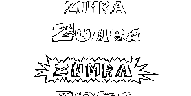 Coloriage Zumra