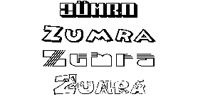 Coloriage Zümra