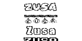 Coloriage Zusa