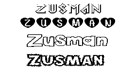 Coloriage Zusman