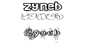Coloriage Zyneb